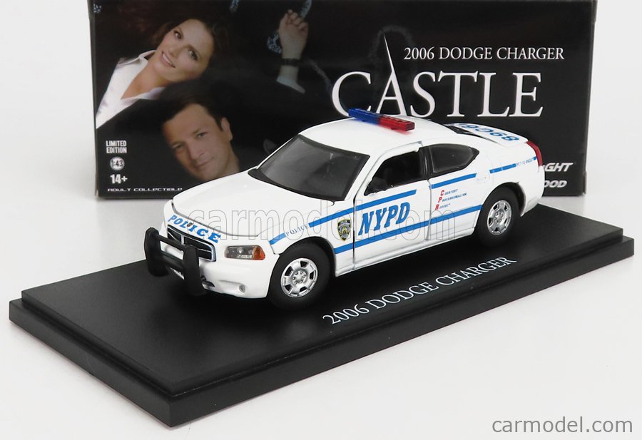 Voiture Miniature Greenlight 1/43 - Castle (Série TV) - Dodge 2006 De Kate Beckett
