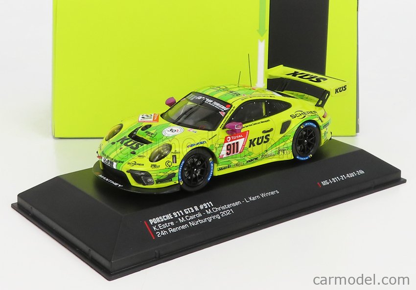 911 GT3 2001 miniature car IXO 24h