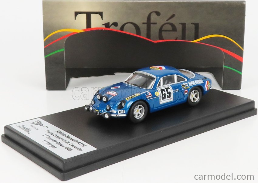 TROFEU TRRFR43 Escala 1/43 | RENAULT ALPINE A110 (night version) N