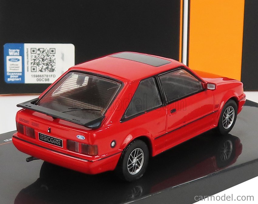 Coche miniatura Ford Escort 1/43 IXO MK IV XR3 metallise grün 1990 1:43
