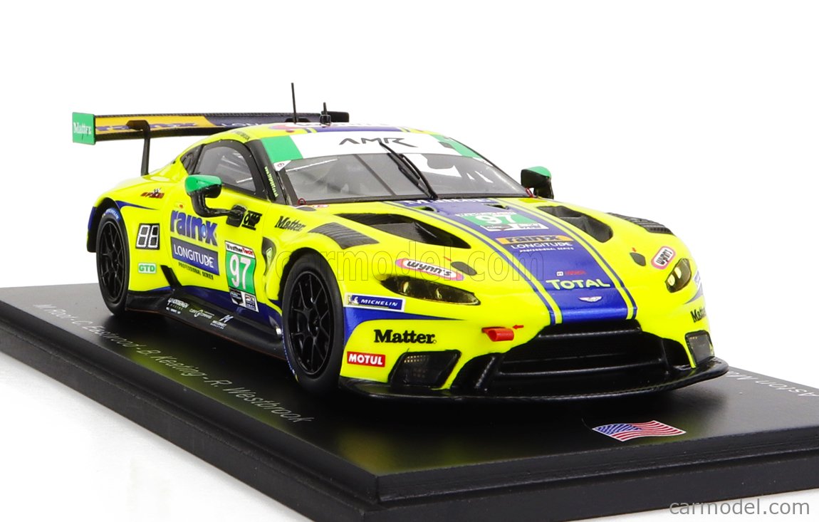 SPARK-MODEL 18S705 Scale 1/18 | ASTON MARTIN VANTAGE AMR 4.5L V8 TURBO TEAM TF SPORT N 95 24h LE