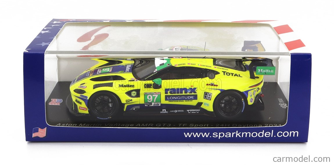 Spark 1/43 - Aston Martin Vantage AMR TF Sport N°72 - Le Mans 24h 2023 (S8764)