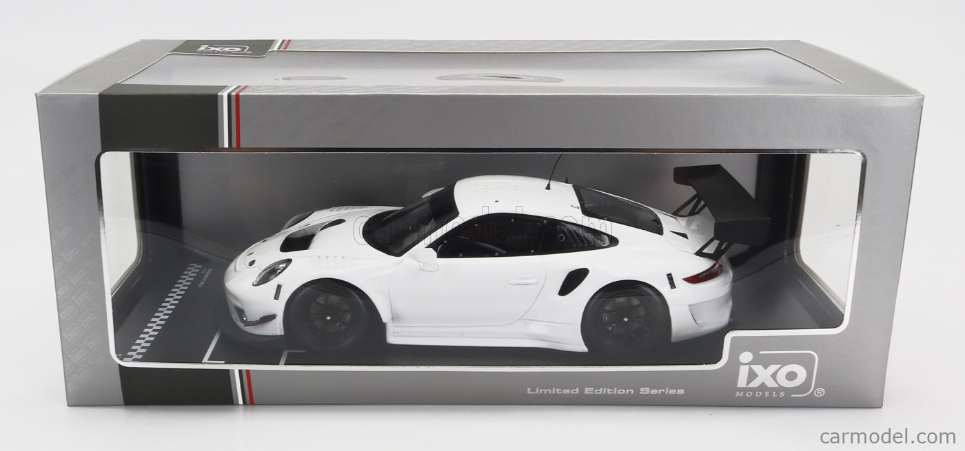 IXO-MODELS LEGT18064W Scale 1/18 | PORSCHE 911 991 GT3 R PLAIN
