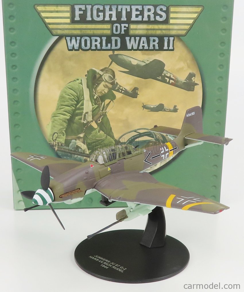 EDICOLA 7896004 Scale 1/72 | JUNKERS JU 87 G-2 HANS-ULRICH RUDEL ...