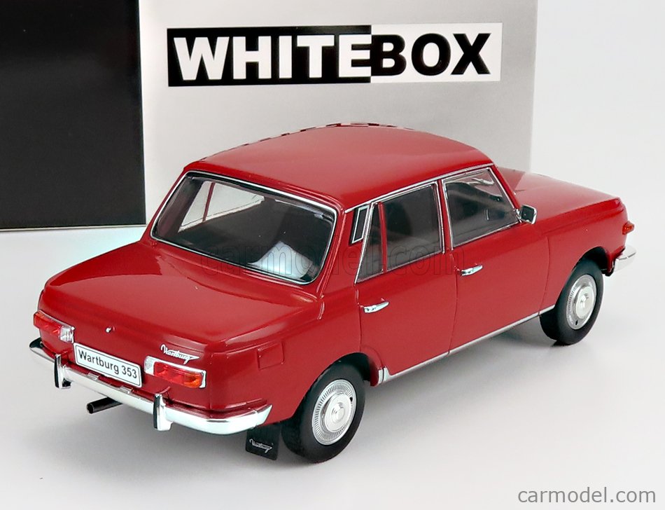 WHITEBOX WB124108 Echelle 1/24  WARTBURG 353 1985 RED
