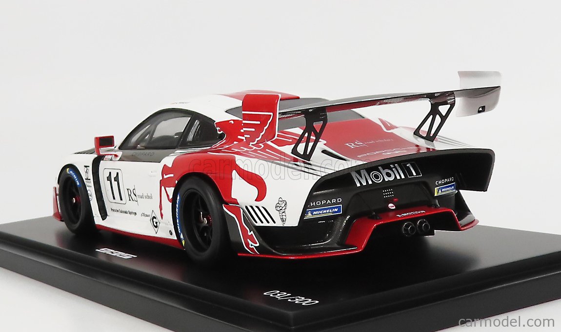 Porsche 935-19 N°11 Pikes Peak 2020, Jeff Zwart, Spark 1/18, Résine