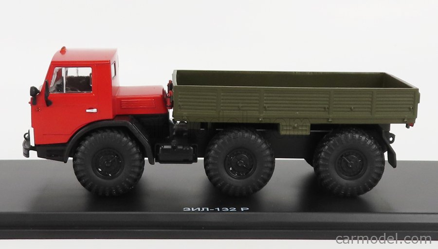 START SCALE MODELS 83MP0114-0114MP Escala 1/43  ZIL 132R TRUCK 3-ASSI 1974 RED