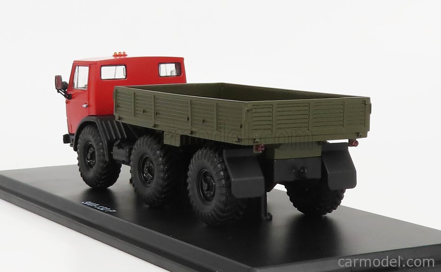 START SCALE MODELS 83MP0114-0114MP Scala 1/43  ZIL 132R TRUCK 3-ASSI 1974 RED