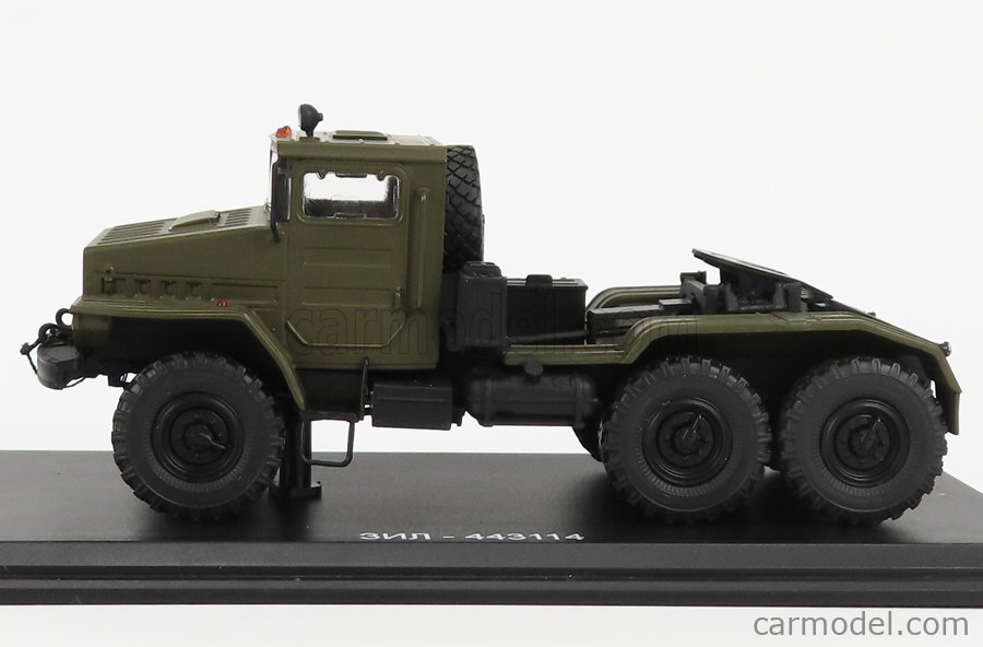 START SCALE MODELS 83MP0109-0109MP Masstab: 1/43  ZIL 443114 TRACTOR TRUCK 3-ASSI 1972 MILITARY GREEN