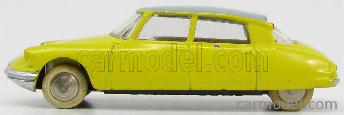 DINKY TOYS FRANCE - 522 / 24CP - Citroën DS 19 - Jaune citron - En Boite