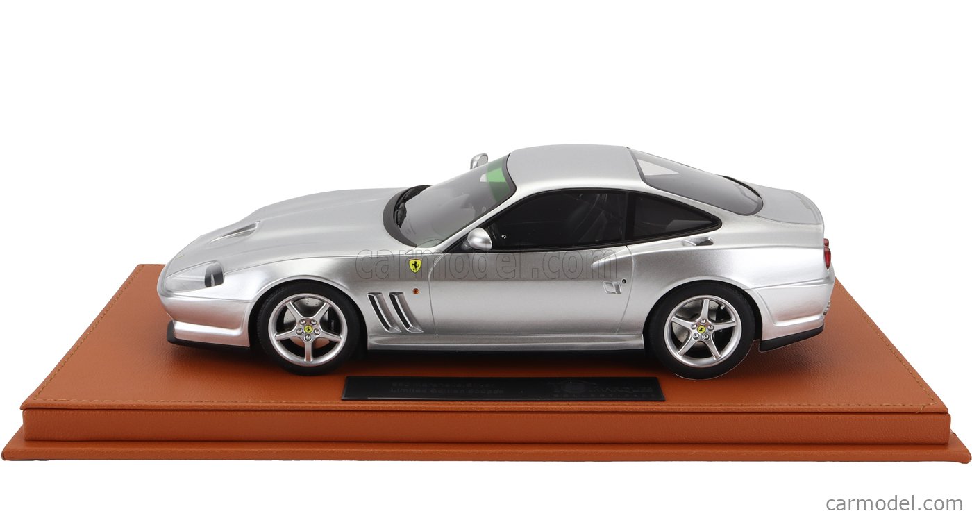 TOPMARQUES TOP121C Scale 1/18 | FERRARI 550 MARANELLO 1996 SILVER