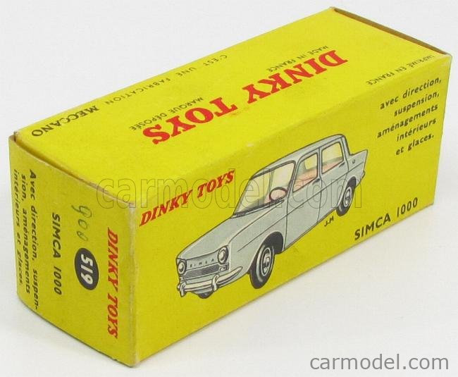 Dinky toys france simca 1000 nr 519 (Gebraucht) in Magadino für CHF 19