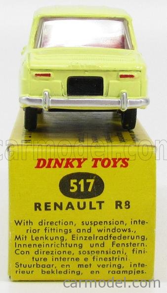 DINKY TOYS ATLAS - 1/43 - 517P - RENAULT R8 POLICE, noir et - Lot 93