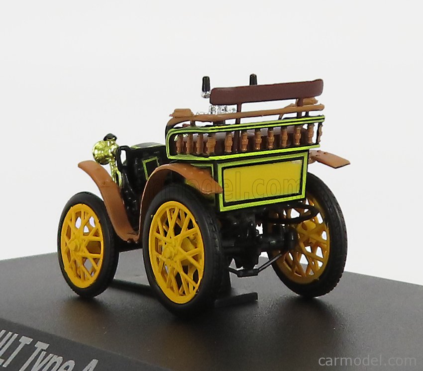 NOREV 7711575940 Scale 1/43  RENAULT TYPE A 1898 BROWN