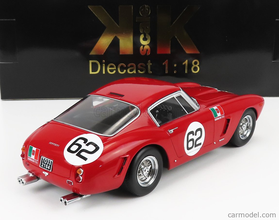 KK-SCALE KKDC180864 Scale 1/18 | FERRARI 250GT SWB COUPE N 62 WINNER ...