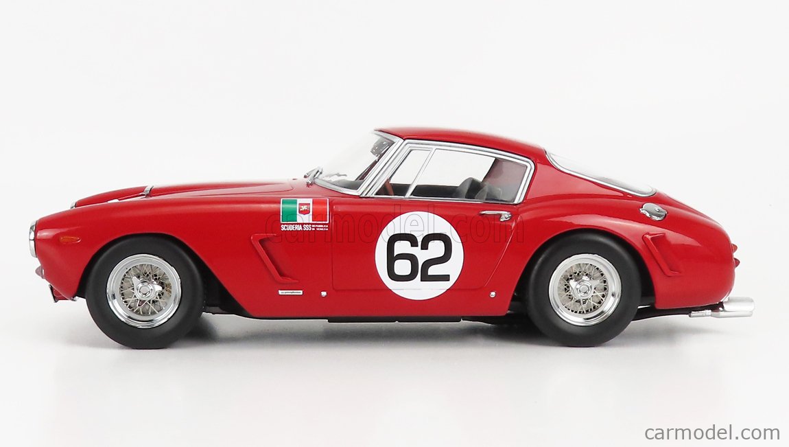 Ferrari 250 GT SWB 1/18 - KK Scale - Vainqueur Monza 1960 - Modèle De Précommande