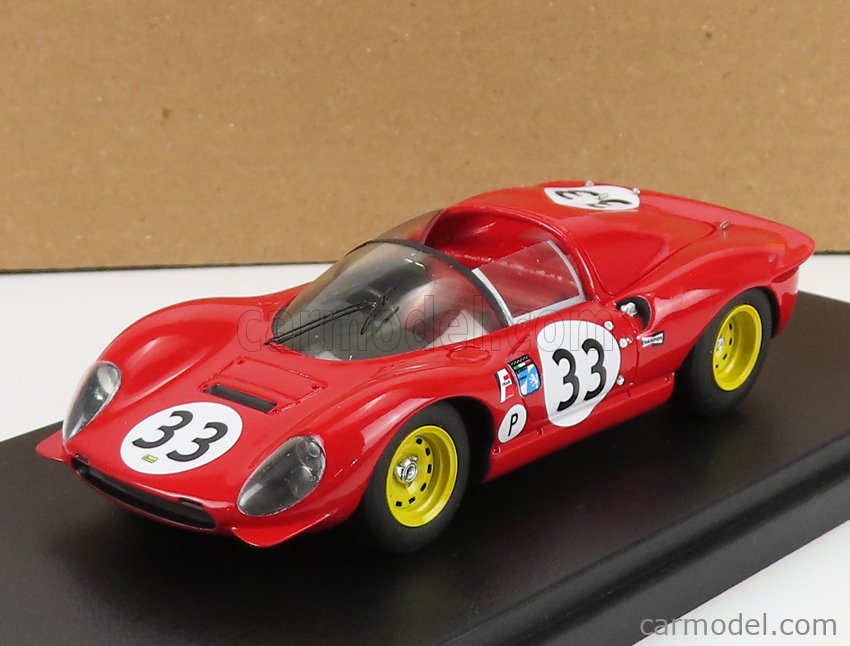 REMEMBER 155969 Scale 1/43 | FERRARI 206S DINO SPIDER ch.004 TEAM ...