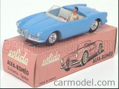 patagon ダリア ソリド 1/43 アルファロメオ ジュリア スパイダー Dalia solido ALFA ROMEO Giulietta  Spider | miniaturetoyshop.com