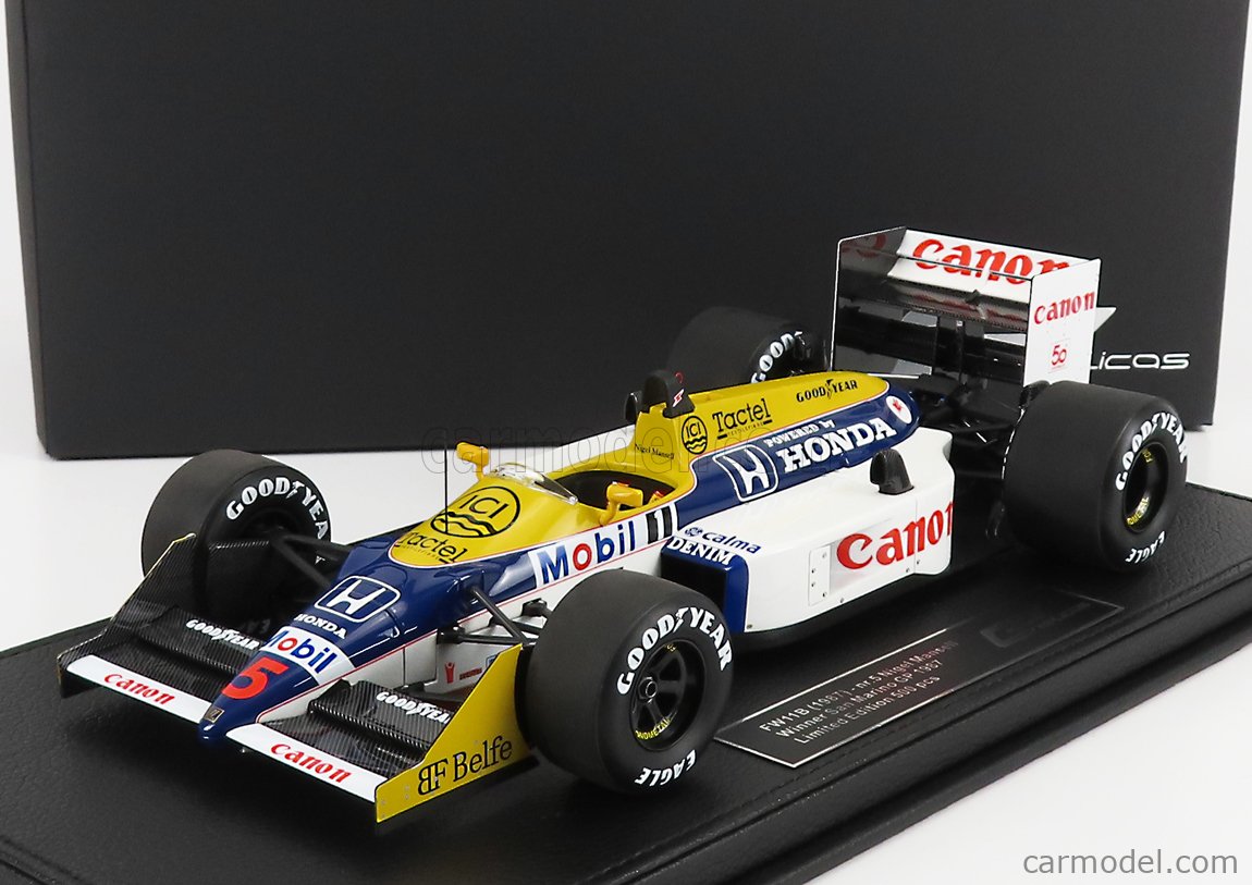 通販高品質★1/18 ウイリアムズ ホンダ FW11B No.6 F1 1987 日本GP N.ピケ ワールドチャンピオン 18S118 レーシングカー