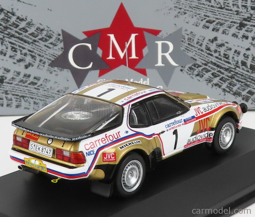 CMR WRC021 Scale 1/43 | PORSCHE 924 CARRERA GTS N 1 RALLY D'ANTIBES ...