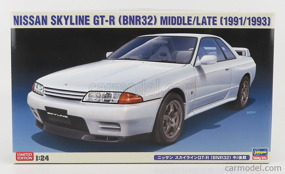 HASEGAWA 20544 Scale 1/24  NISSAN SKYLINE GT-R (BNR32) COUPE 1993 /