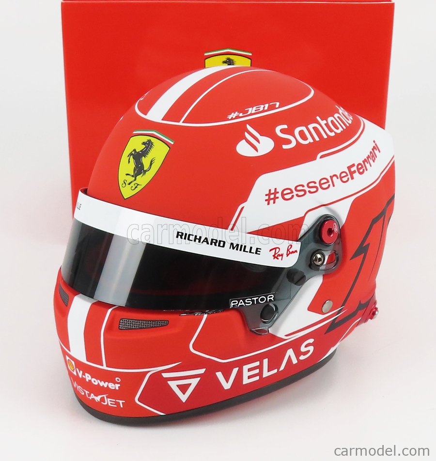 MINI HELMET 4100158 Escala 1 2 BELL HELMET F1 CASCO HELMET SCUDERIA 