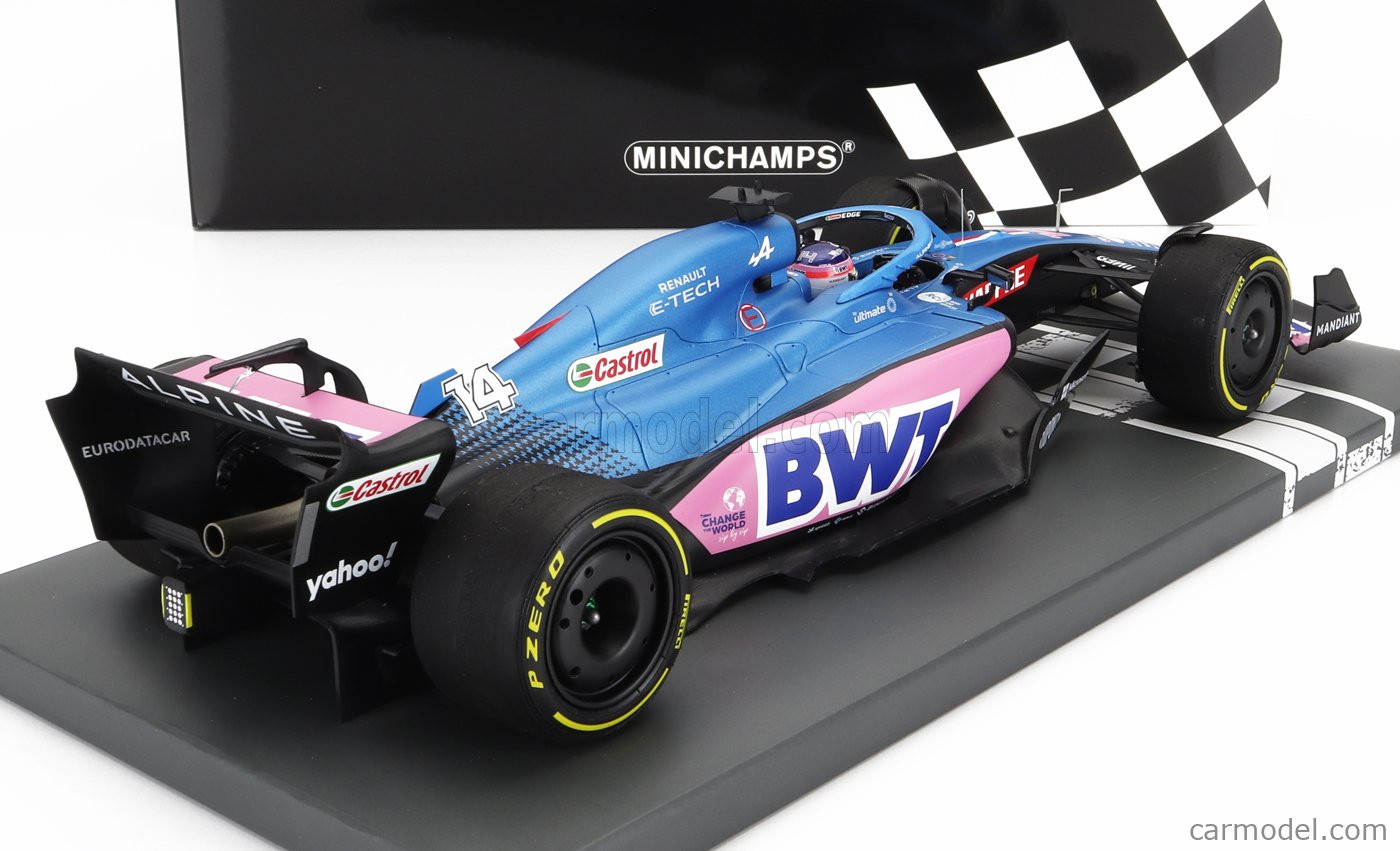 Minichamps 1:18 - 1 - Voiture de course miniature - BWT Alpine F1 Team A522  Fernando Alonso Australian GP 2022 - Édition limitée à 504 exemplaires. -  Catawiki