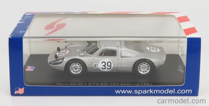 Porsche 904 GTS Miniature Scala N°303 1:21 – Rare Italie Marc Toys, état Très Bon
