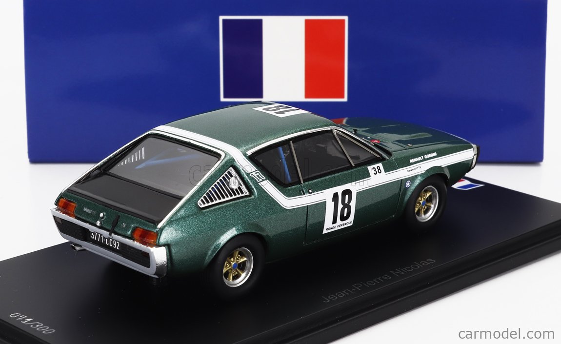 SPARK-MODEL SF256 Scale 1/43 | RENAULT R17 N 18 RONDE
