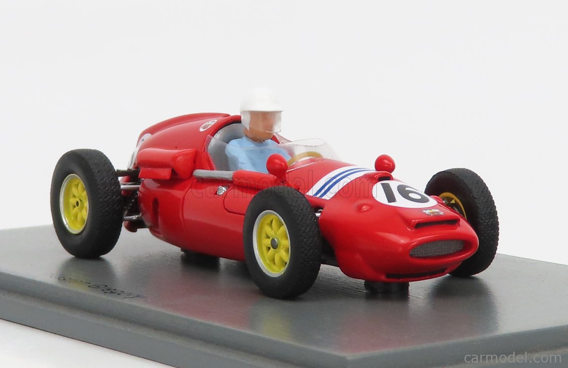 Modèle Réduit Tecnomodel 1:18 Cooper F1 T51 #14 British GP 1960 – Gendebien TM18-298E