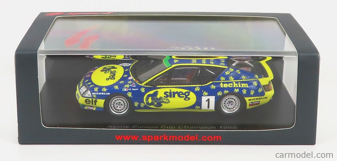 SPARK-MODEL S7333 Scale 1/43 | RENAULT ALPINE V6 TURBO N 1 WINNER ...