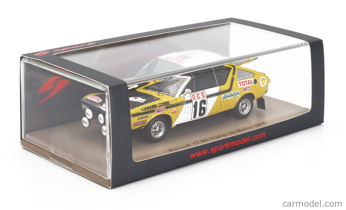SPARK-MODEL S6191 Escala 1/43 | RENAULT R17 GORDINI (night version) N ...