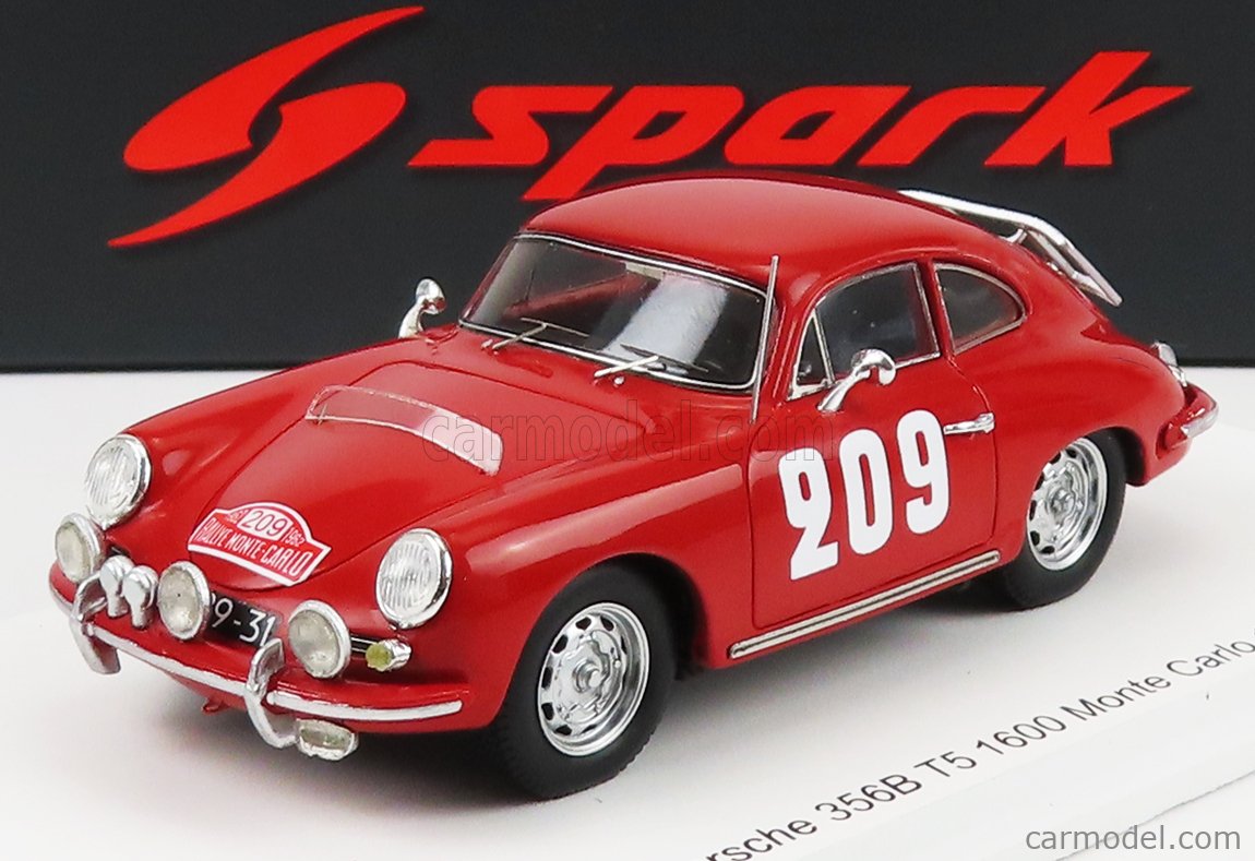 1/43 Spark Porsche 365B T5 モンテカルロ 1962