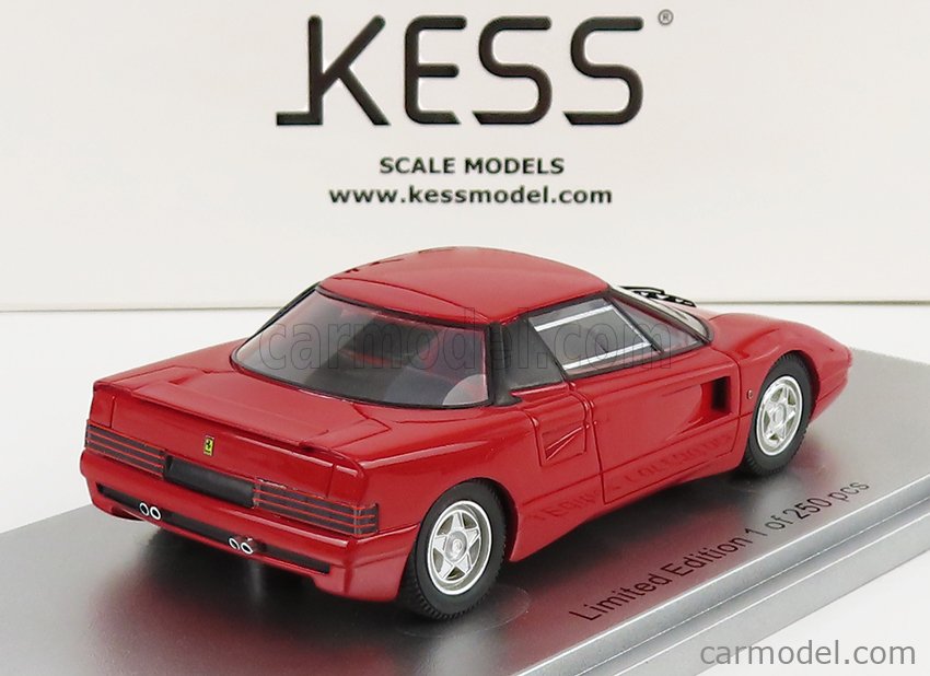 KESS-MODEL KE43056300 Scale 1/43  FERRARI 408 4RM 1987 RED