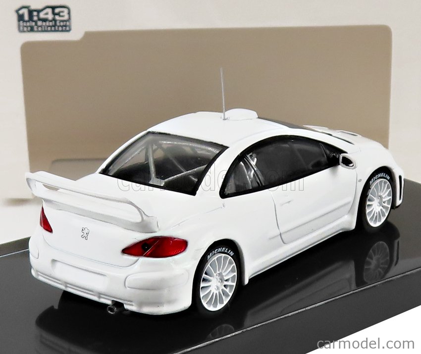 IXO-MODELS MDCS030 Scale 1/43  PEUGEOT 307 WRC N 0 RALLY SPEC 2003 - WITH 2X SET WHEELS AND TYRES WHITE