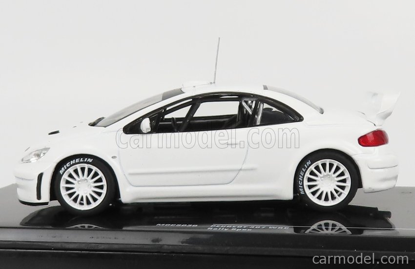IXO-MODELS MDCS030 Scala 1/43  PEUGEOT 307 WRC N 0 RALLY SPEC 2003 - WITH 2X SET WHEELS AND TYRES WHITE
