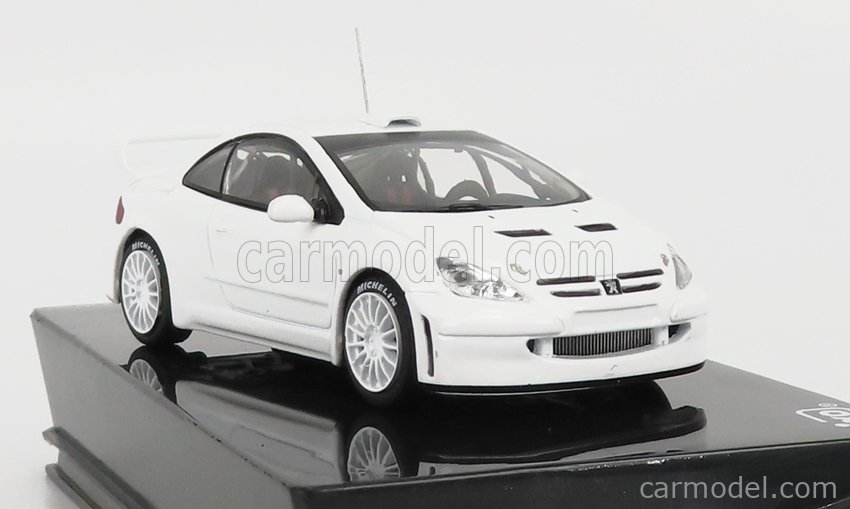 IXO-MODELS MDCS030 Scale 1/43  PEUGEOT 307 WRC N 0 RALLY SPEC 2003 - WITH 2X SET WHEELS AND TYRES WHITE