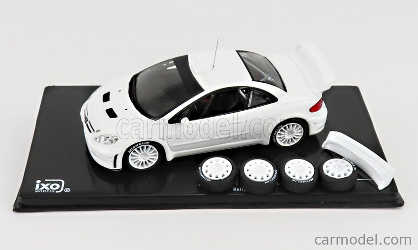 IXO-MODELS MDCS030 Echelle 1/43  PEUGEOT 307 WRC N 0 RALLY SPEC 2003 - WITH 2X SET WHEELS AND TYRES WHITE