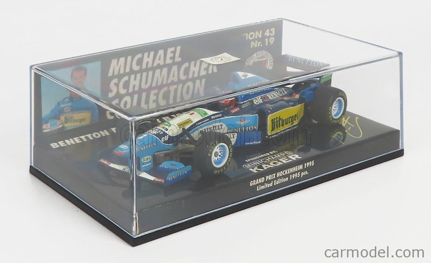 BENETTON - F1 B195 RENAULT N 1 WINNER GERMAN GP 1995 MICHAEL SCHUMACHER