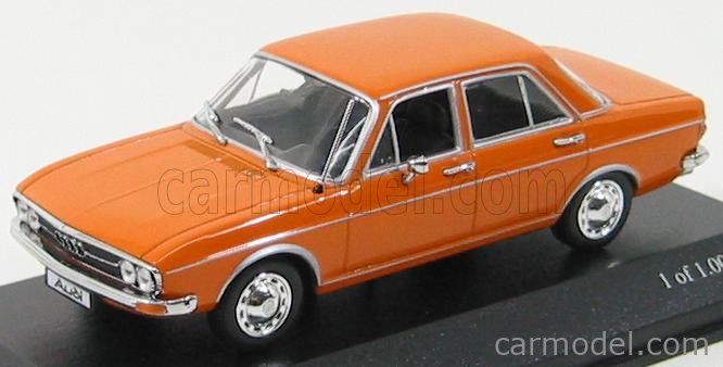 MINICHAMPS 430019105 Scale 1/43 | AUDI 100 1969 ORANGE