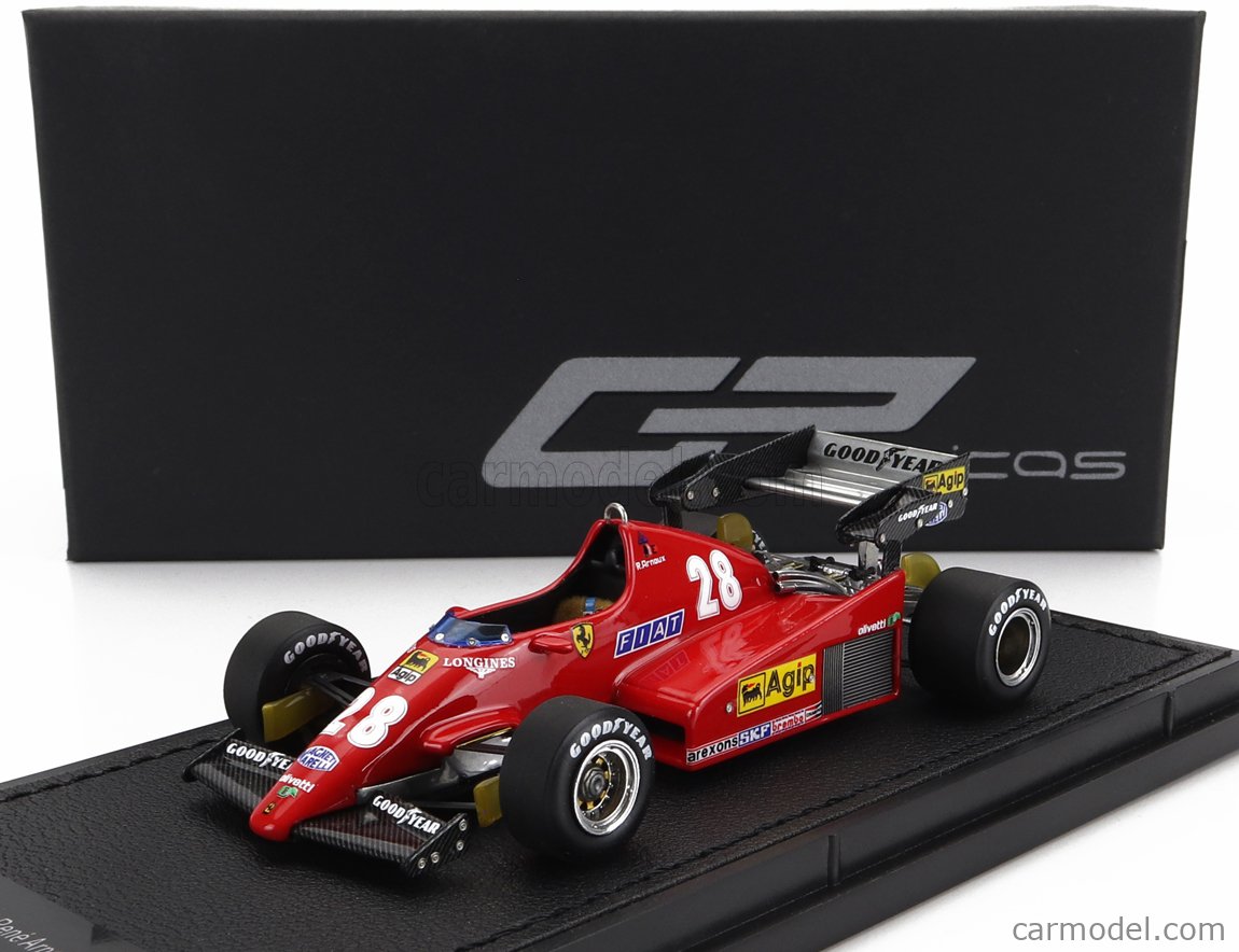 FERRARI 156/85 #28 1985 (René Arnoux) 1:43 von GP Replicas (Neu und