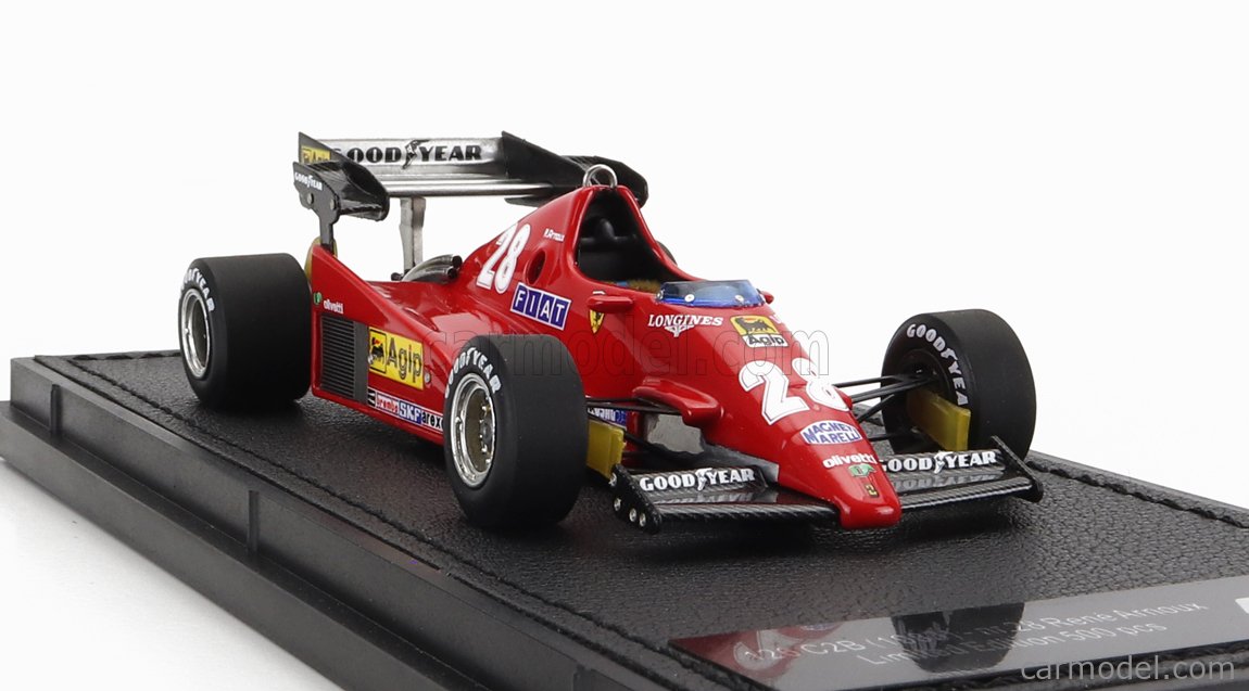 Miniature GP Replicas Ferrari 156-85 #28 – René Arnoux, 1/43, Neuve