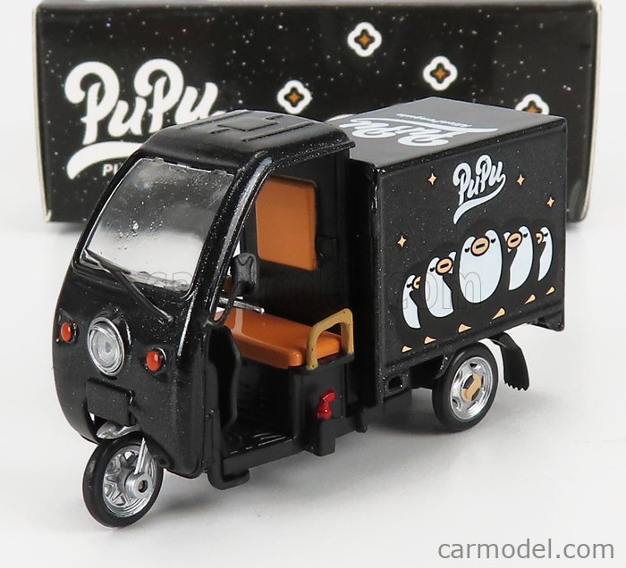 TINY TOYS PUPU003 Echelle 1/43  MOTORCYCLE ELECTRIC TRICYCLE PUPU ALIENS 1980 BLACK