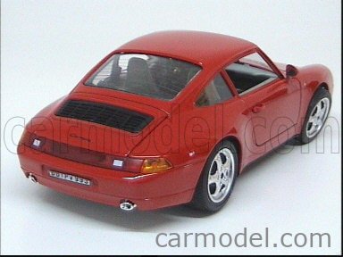 BURAGO 3050 Scale 1/18 | PORSCHE 911 CARRERA 1993 RED