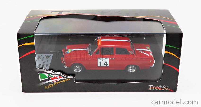 TROFEU TRRSE17 Scale 1/43 | FORD ENGLAND LOTUS CORTINA (night version ...