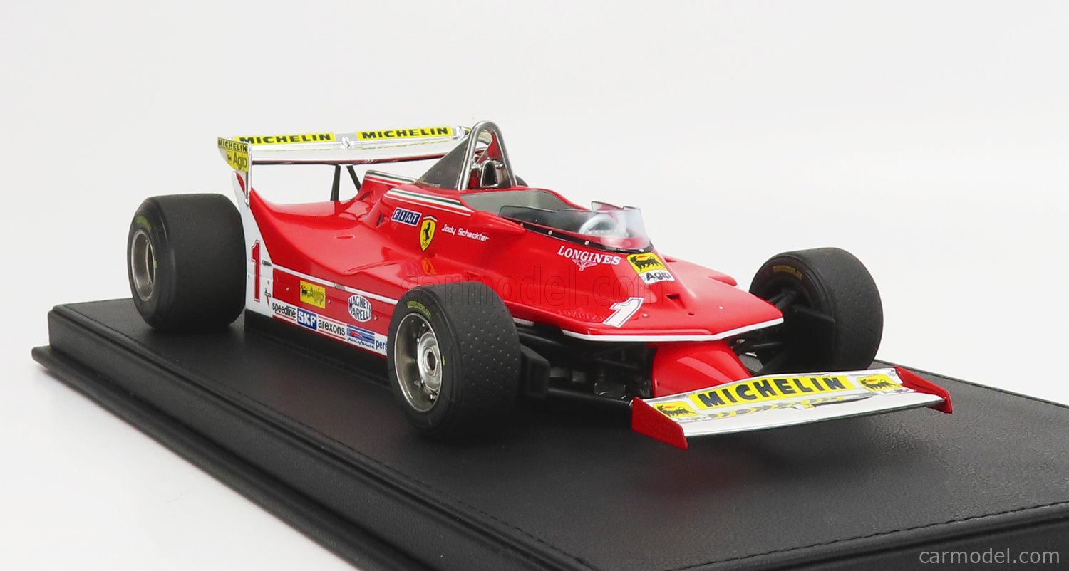 Scale Racing Cars 1/43 Scale built kit 15AUG4 Ferrari 312 T3 Monaco 79  Scheckter