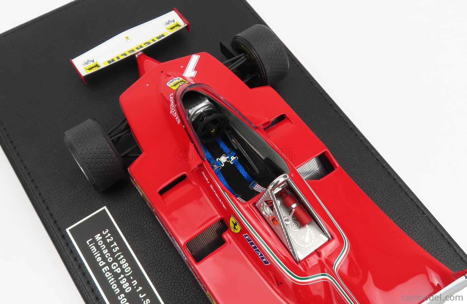 Scale Racing Cars 1/43 Scale built kit 15AUG4 Ferrari 312 T3 Monaco 79  Scheckter