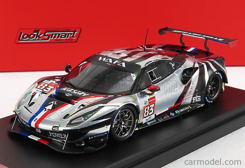 Looksmart 1/43 Ferrari 488 GTE AF Corse #83 Winner LMGTE Am class 2021 Le Mans