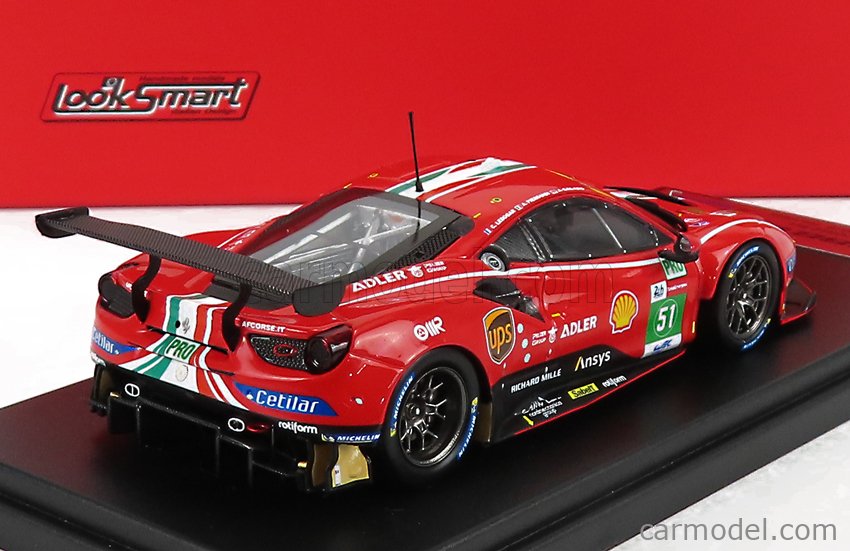 Ferrari 488 GTE EVO N.51 1:43 - 2nd LMGTE Pro class 24H Le Mans 2022