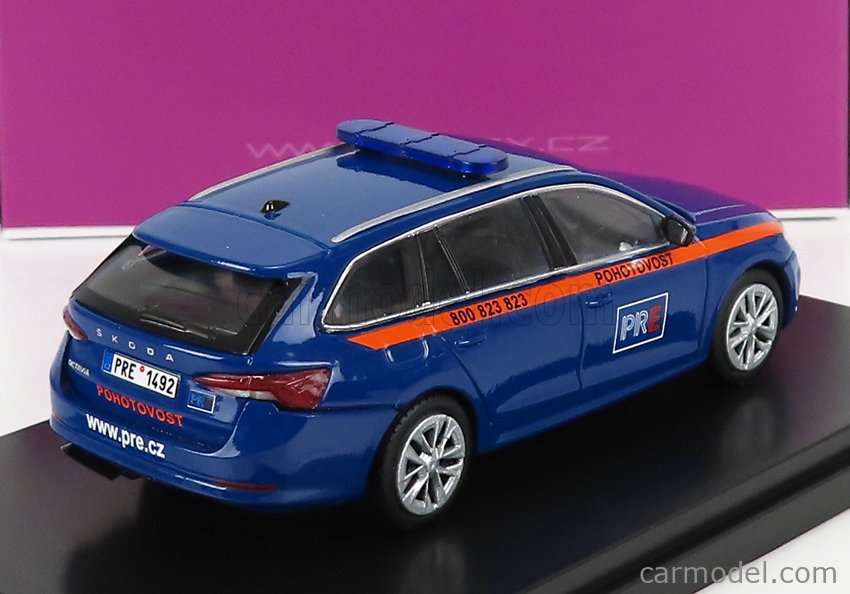 1:43 ABREX SKODA Octavia Iv Combi Sw Station Wagon 2020 White 143AB-038EJ Modell EUR 41,75 - DE